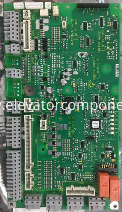 Sch****** 3300 Elevator Car Top PCB SDIC 53.Q OEM Part# 591886